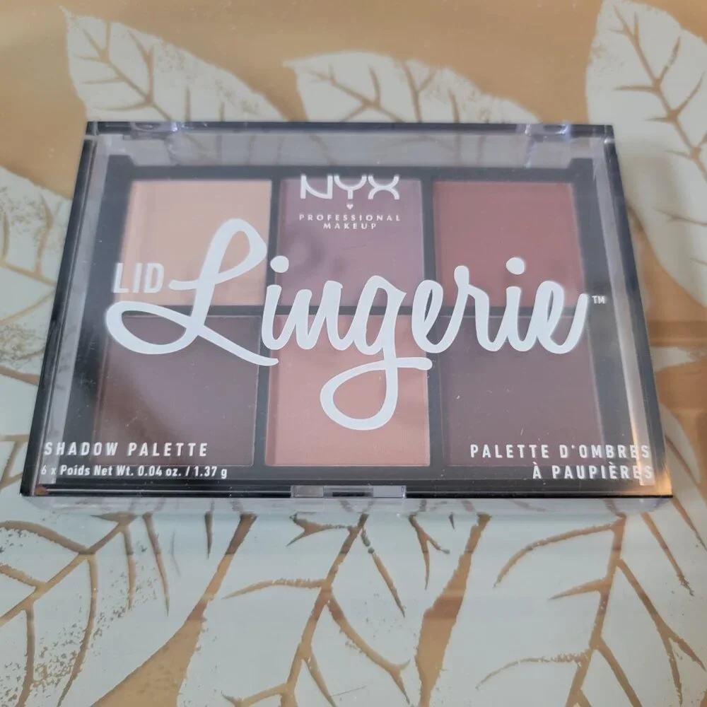 NYX Eyeshadow Palette PROFESSIONAL MAKEUP Lid Lingerie Shadow Palette NWOT